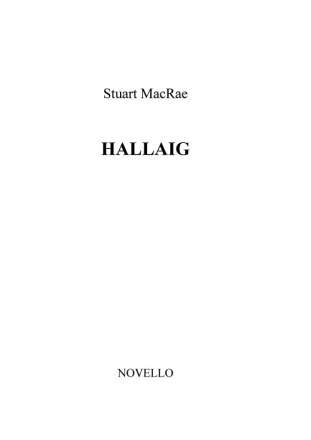 Stuart MacRae, Hallaig (Parts) Harp Cello Violin Buch