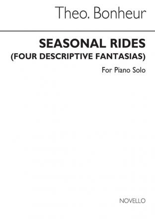 Bonheur, Bonheur Seasonal Rides Piano Klavier Buch
