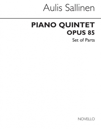 Aulis Sallinen, Piano Quintet Op.85 (Set Of Parts) Piano and String Quartet Buch