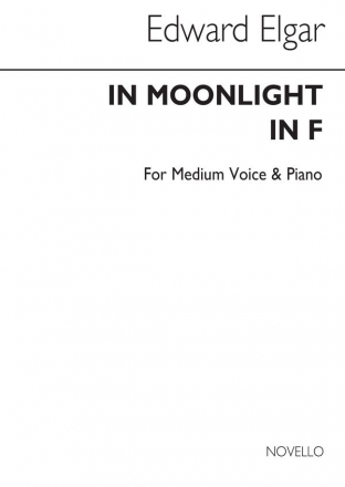 In Moonlight In F Medium Voice And Piano Vocal Buch
