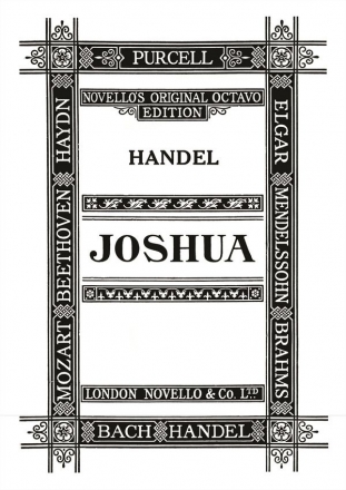 Joshua   vocal score