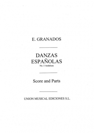 Danza Espanolas No.5 Andaluza Concert Band Partitur + Stimmen