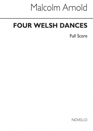 Malcolm Arnold, Four Welsh Dances Op.138 (Full Score) Orchestra Partitur