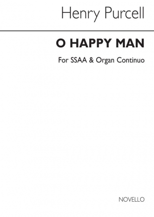 O Happy Man for mixed choir (SSAB) and organ choral score