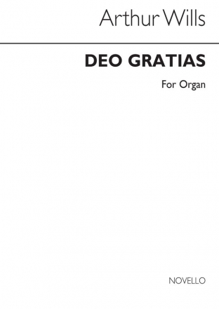 Arthur Wills, Deo Gratias Orgel Buch