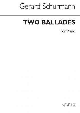 Gerard Schurmann, Two Ballades for Piano Klavier Buch