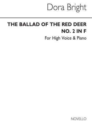 Ballad Of The Red Deer High Voice and Piano Buch