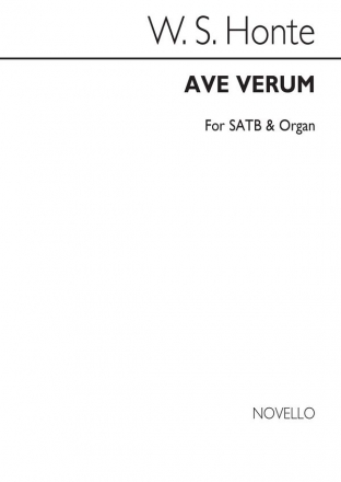 William Stevenson Hoyte, Ave Verum (Jesu Word Of God Incarnate) SATB and Organ Chorpartitur