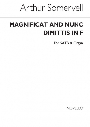 Arthur Somervell, Magnificat And Nunc Dimittis In F SATB Chorpartitur