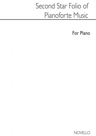 Second Star Folio Of Pianoforte Music (41 Titles) Klavier Buch
