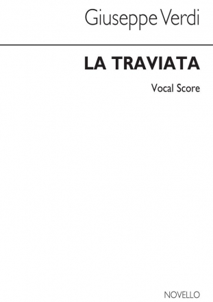 Giuseppe Verdi, G La Traviata Vocal Score/Piano (English/Italian) Opera Partitur
