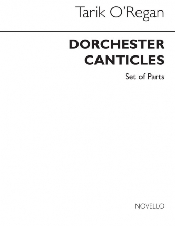 Tarik O'Regan, Dorchester Canticles (Harp/Percussion/ Parts) Harp Percussion Buch