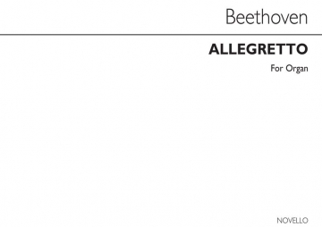 Beethoven Allegretto Organ Orgel Buch