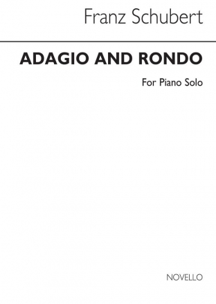 Franz Schubert, Schubert Adagio And Rondo Solo Piano Part Klavier Buch