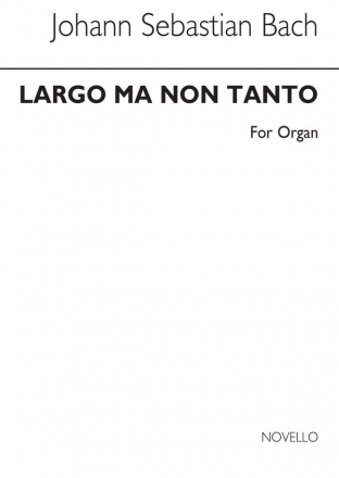 Munoz, Largo Ma Non Tanto Orgel Buch