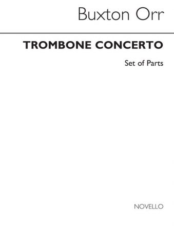 Buxton Orr, Trombone Concerto (Brass Band Parts) Blechblserensemble Buch
