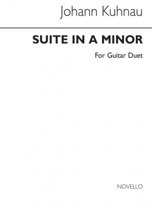 Johann Kuhnau, Suite In A Minor Gitarre Buch