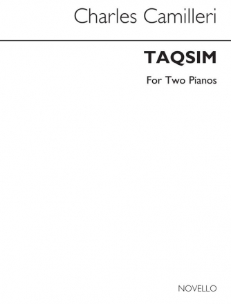 Charles Camilleri, Taqsim For 2 Pianos 2 Pianos Buch