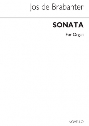 Jos De Brabanter, Sonata Organ Orgel Buch