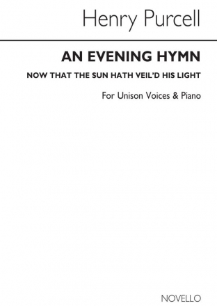 Henry Purcell, Now That The Sun Hath Veil'd His Light Voice Harpsichord Accompaniment Buch