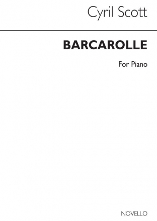 Barcarolle   for piano