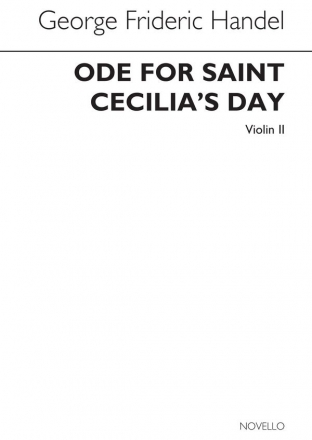 Georg Friedrich Hndel, Ode For Saint Cecilia's Day Violin Stimme