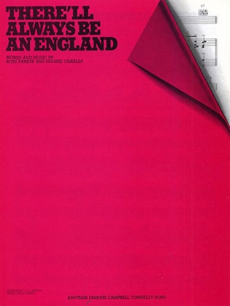 There'll Always Be An England   for piano, vocal and guitar