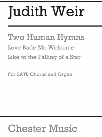 2 Human Hymns for mixed choir and organ vocal score
