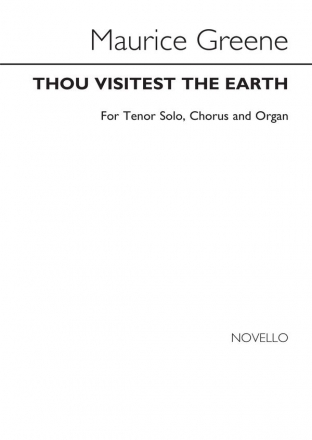Maurice Greene, Thou Visitest The Earth SATB and Organ Chorpartitur