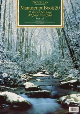 Novello Manuscript Book 20: A3 - Score  Buch