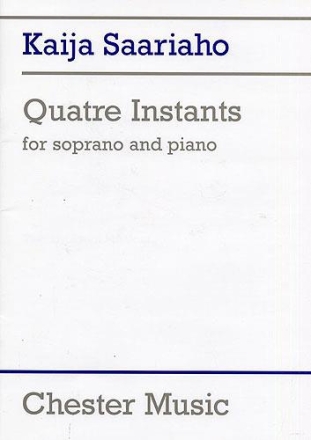 Quatre Instants for soprano and piano