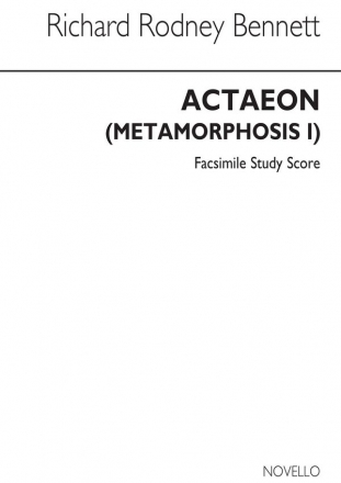 Richard Rodney Bennett, Actaeon (Metamorphosis I) French Horn Orchestra Buch