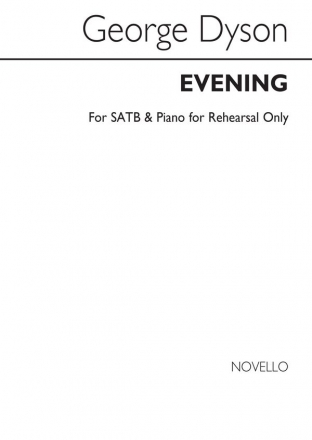 George Dyson, Evening SATB Chorpartitur