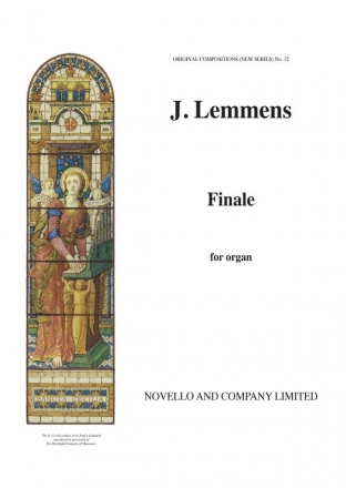 Nicolas-Jacques Lemmens, Finale Organ Orgel Buch