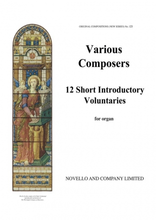 Twelve Short Introductory Voluntaries Orgel Buch