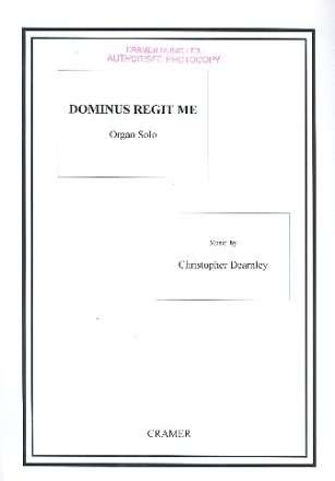Dominus Regit me for organ