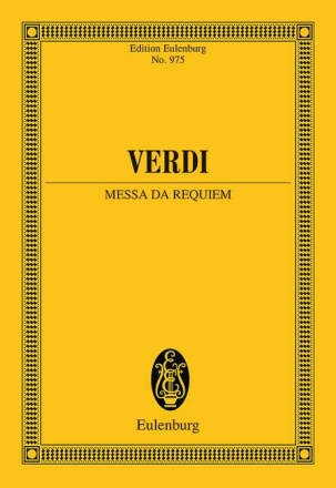 Requiem fr Soli, gem Chor und Orchester Studienpartitur (Neuausgabe 2010)