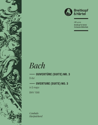 Ouvertre D-Dur Nr.3 BWV1068 fr Orchester Cembalo