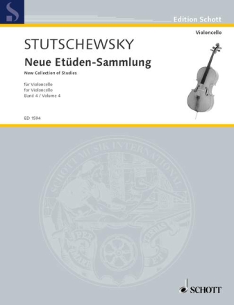 Stutschewsky, Joachim: Neue Etden-Sammlung Band 4 fr Violoncello