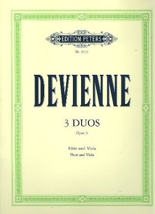 3 Duos op.5 fr Flte und Viola Stimmen