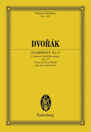 Sinfonie e-Moll Nr.9 op.95 fr Orchester Studienpartitur