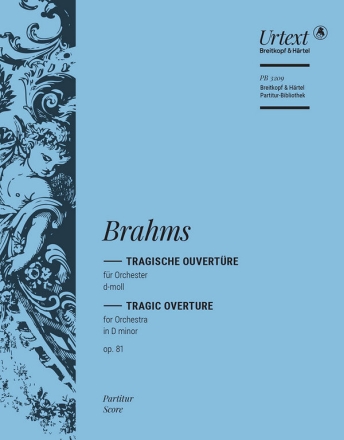 Tragische Ouvertüre d-Moll op.81 für Orchester Partitur