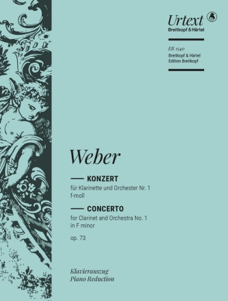 Konzert f-Moll Nr.1 op.73 fr Klarinette und Orchester fr Klarinette und Klavier