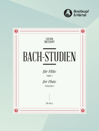 24 Bach-Studien Band 1 (Nr.1-12) fr Flte solo
