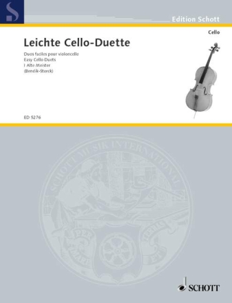 Leichte Cello-Duette Band 1 für 2 Violoncelli Spielpartitur
