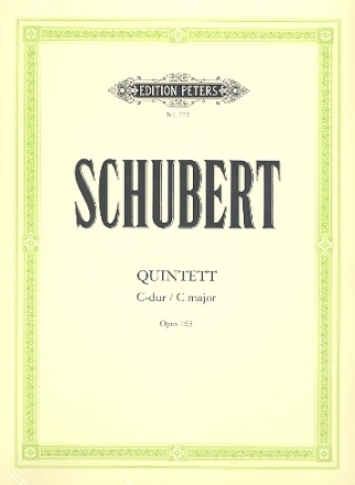 Quintett C-Dur op.163 fr 2 Violinen, Viola und 2 Violoncelli Stimmen