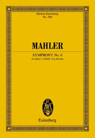 Sinfonie a-Moll Nr.6 für Orchester Studienpartitur