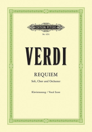 Requiem (1874) für Soli, Chor und Orchester Klavierauszug