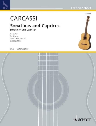 Sonatinen und Capricen op.1 und op.26 fr Gitarre