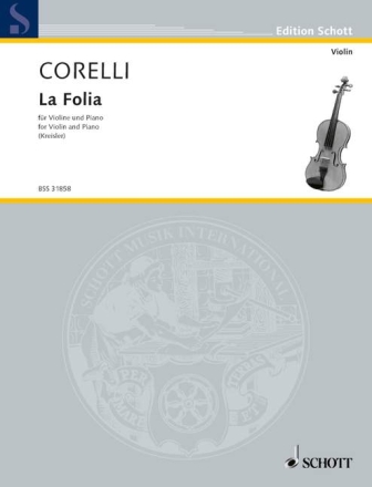 La Folia Nr. 18 fr Violine und Klavier